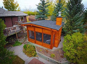 Sunroom, Garden sunroom, Sunroom Fireplace, Garden Landscaping